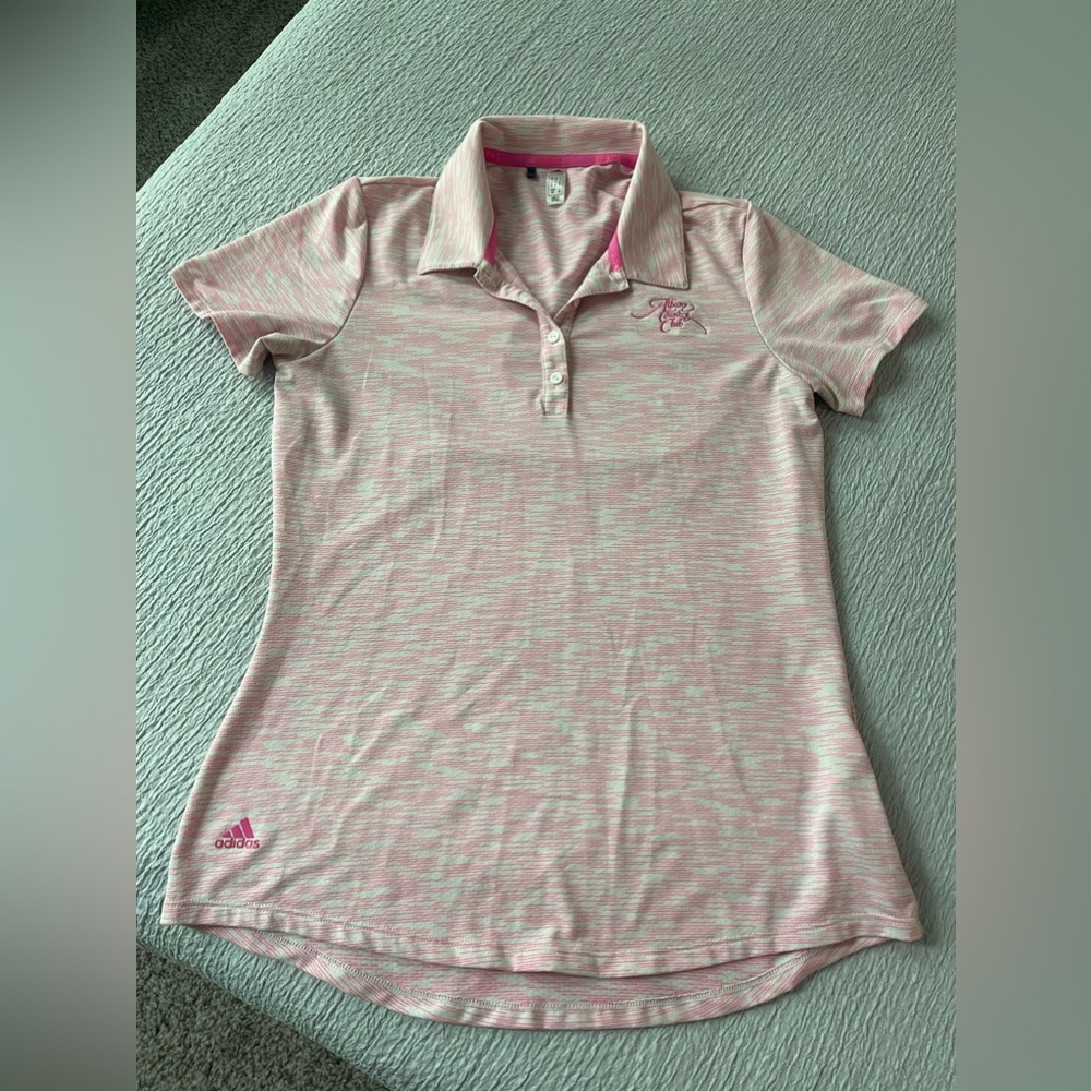 Adidas Shortsleeve Golf Polo with Logo